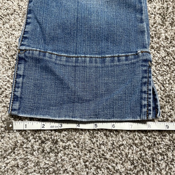 Levi's 515 Capri Cropped Blue Jeans Women’s Size 12 - Picture 13 of 14